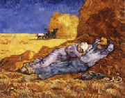 Vincent Van Gogh The Noonday Nap(The Siesta) Sweden oil painting artist